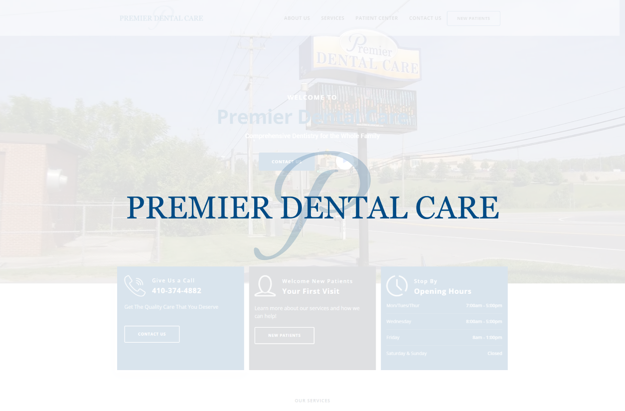 Premier Dental Care  Services Digital Marketing & Social Media