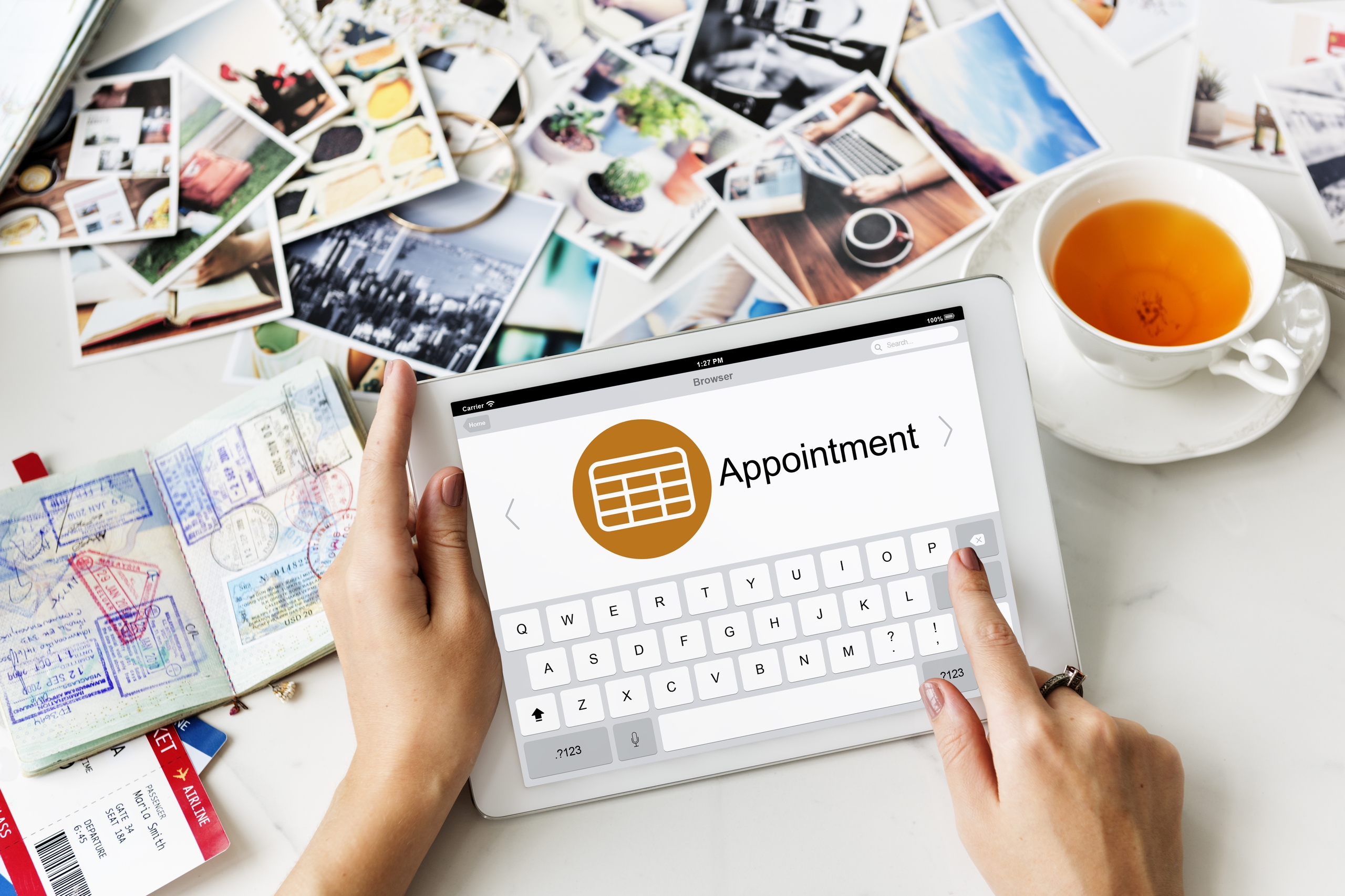Schedule Task Agenda Appointment Planning Strategy Concept Appointment Scheduling straight from your Website