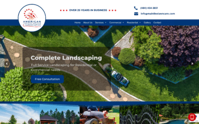 Web design project