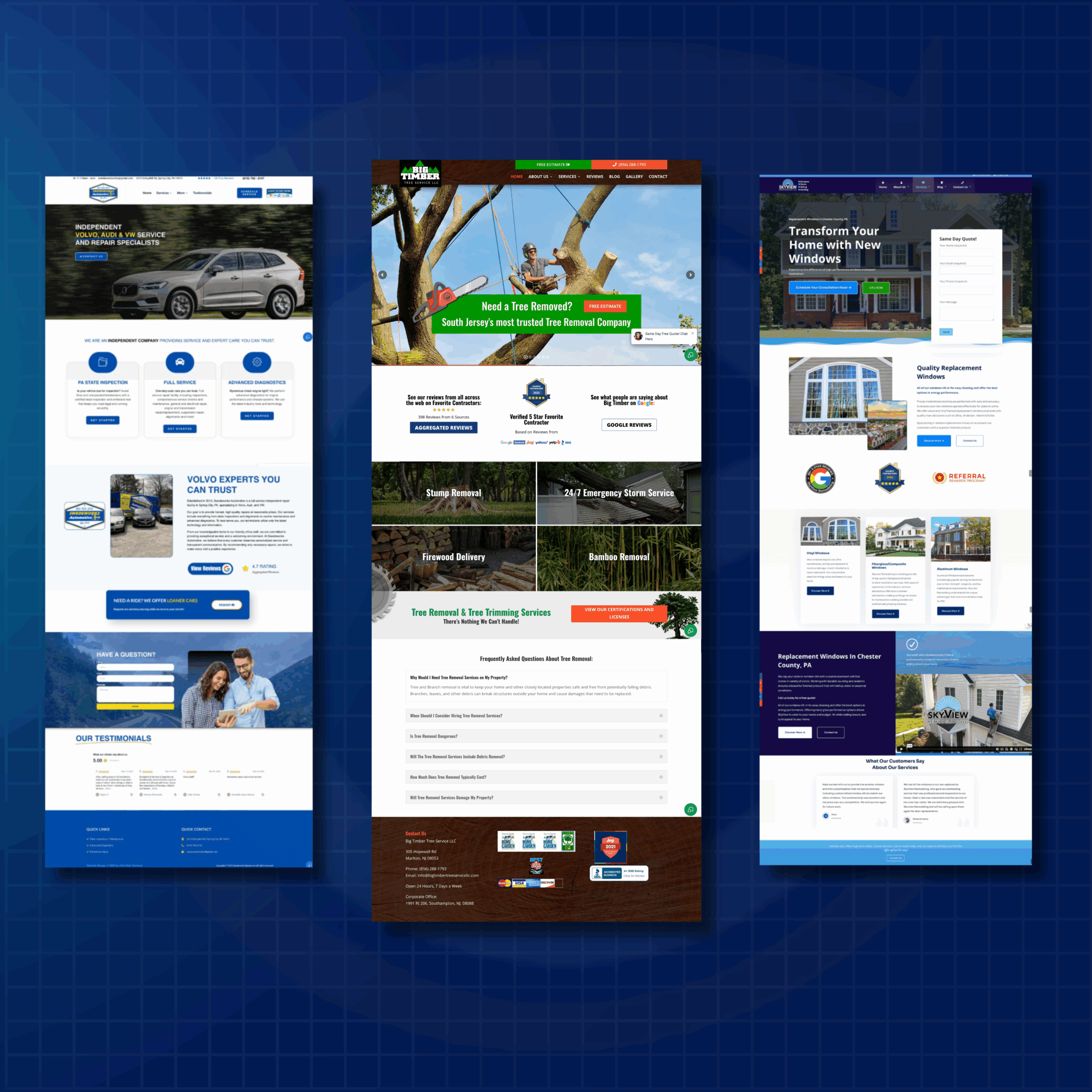 eNet Web Services Web Design