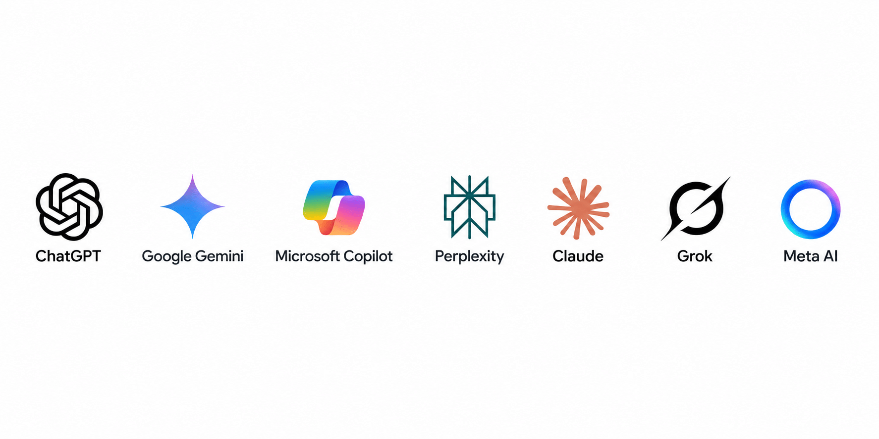 ChatGPT, Gemini, Copilot and Perplexity