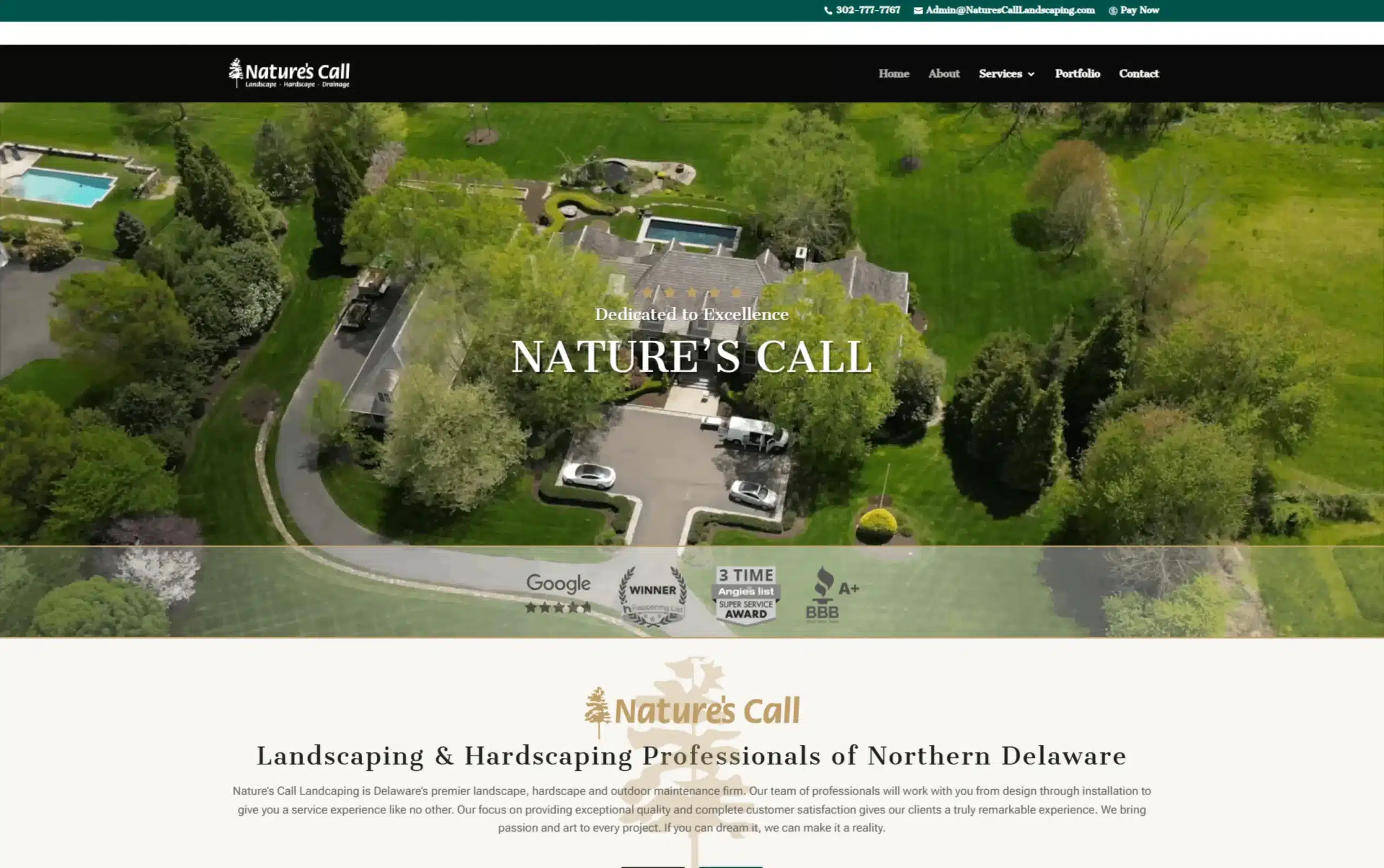 Web design project